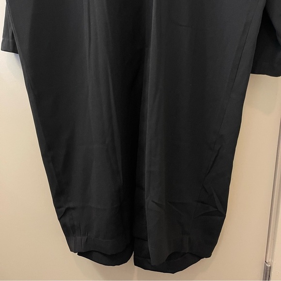 ASOS tailored lightweight longline coat in black plus size 16 - Picture 11 of 11